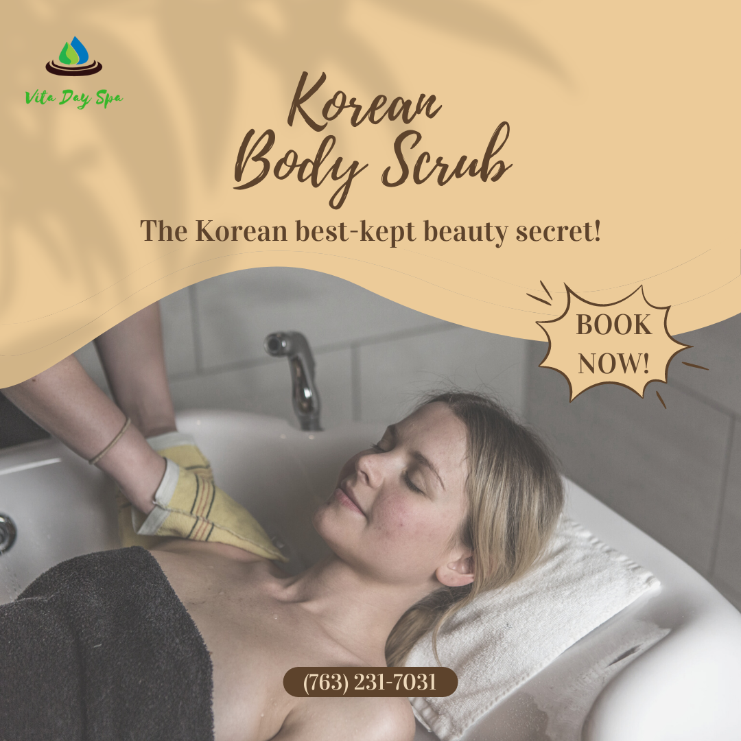 Spring Time Korean Body Scrub Vita Day Spa Minnesota